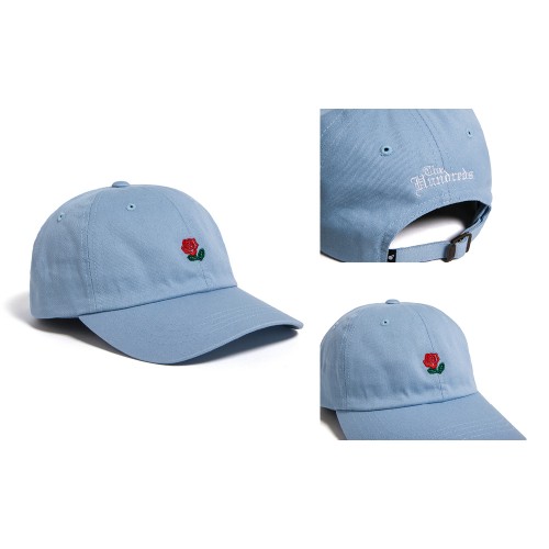 Red Flower Blue Cap